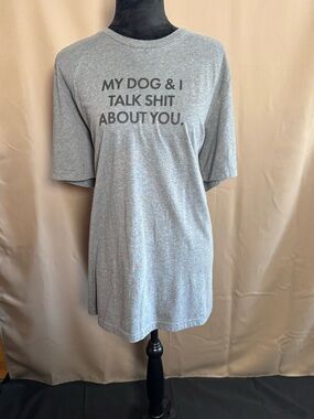 Bella Canvas Gray Pet Lover Tee with Bold Text